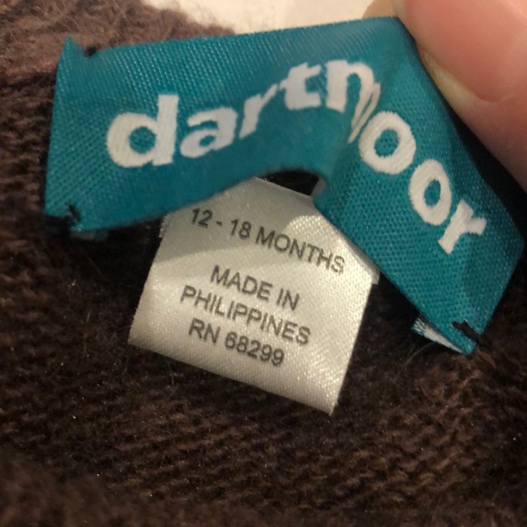 Cashmere baby sweater - elbow patches! - Picture 3 of 3